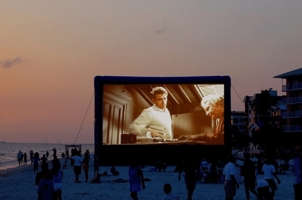 Outdoor Cinema Beach