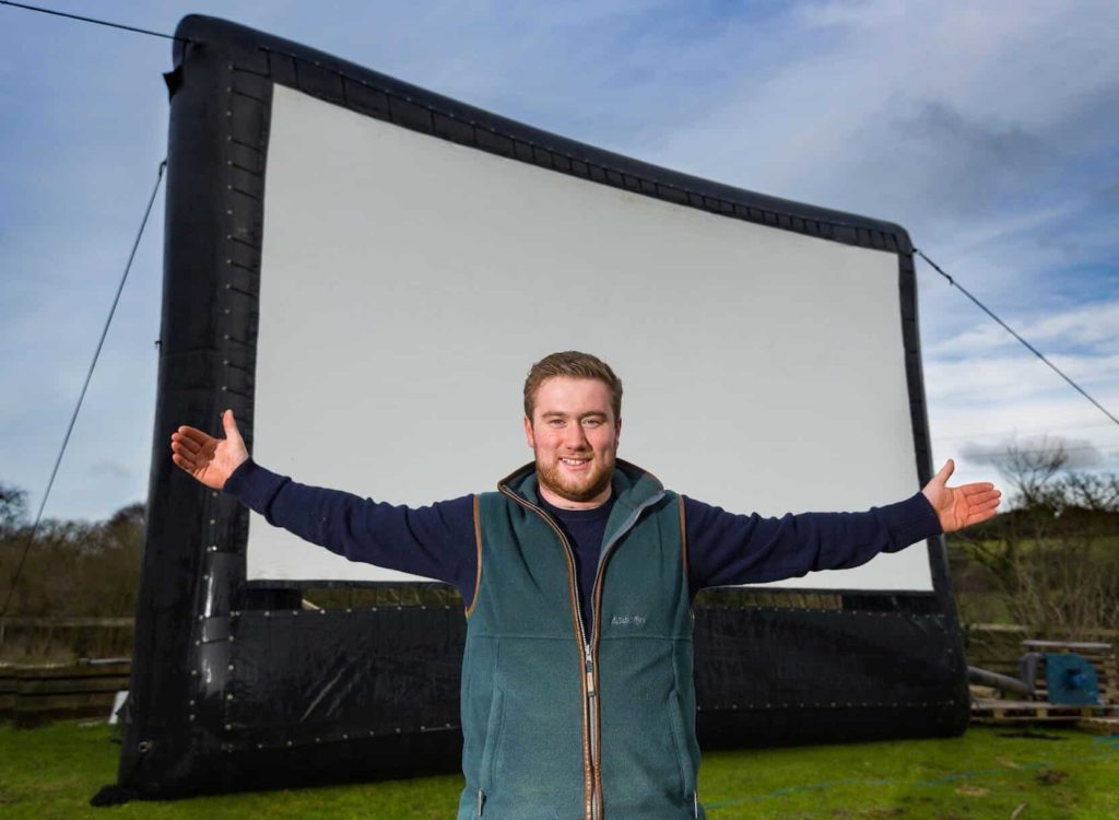 Skylight Cinema Outdoor Screen
