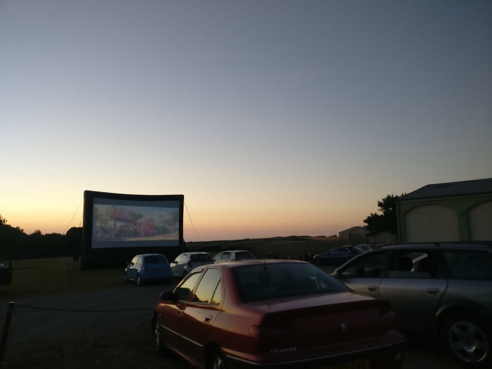 Outdoor Cinema Sunset