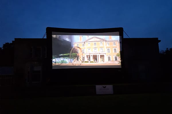 20200826_205931 Pop-up Screen Skylight Mobile Outdoor Cinema Hire