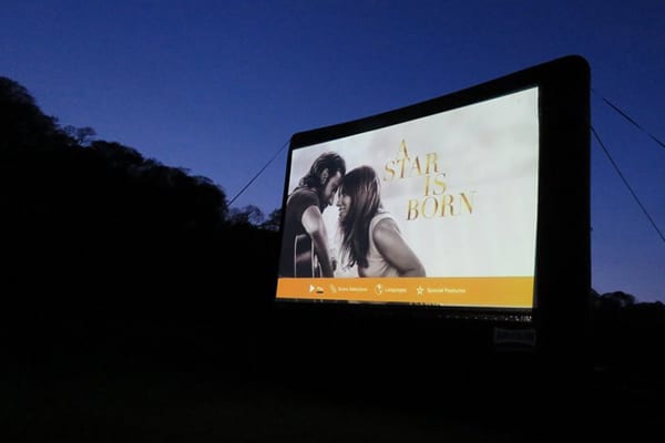 a-star Skylight Mobile Cinema Rental A Star is Born with Pop-up Inflatable Screen
