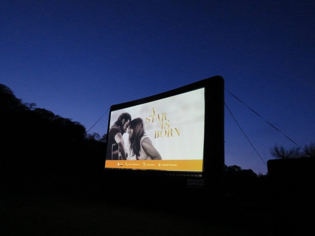 Skylight Mobile Cinema Rental Pop-up Inflatable Screen A Star in Born